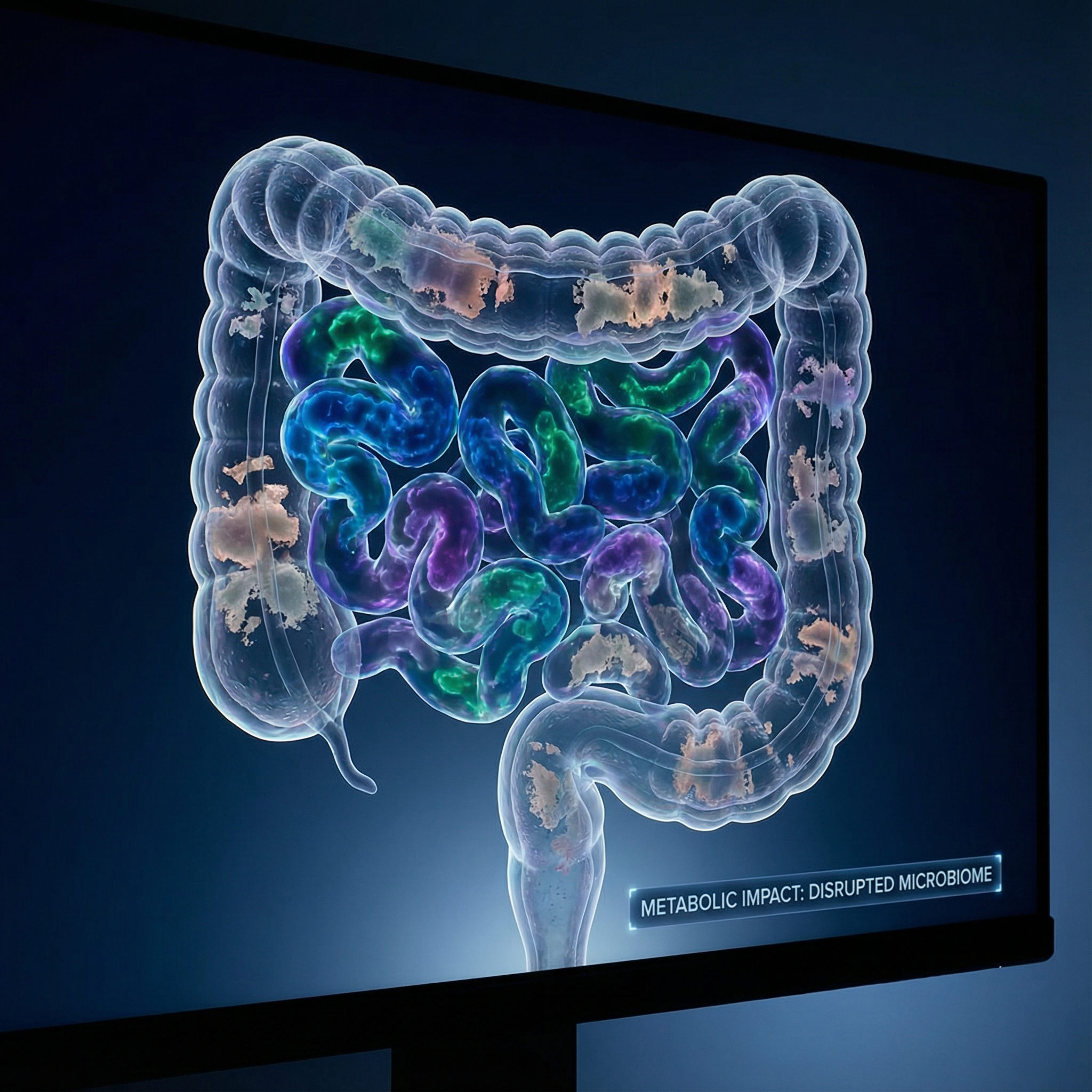 Gut microbiome visualization
